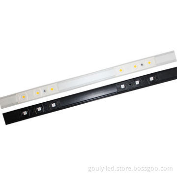 LED window border light, 5050, 1 meter, black plastic track